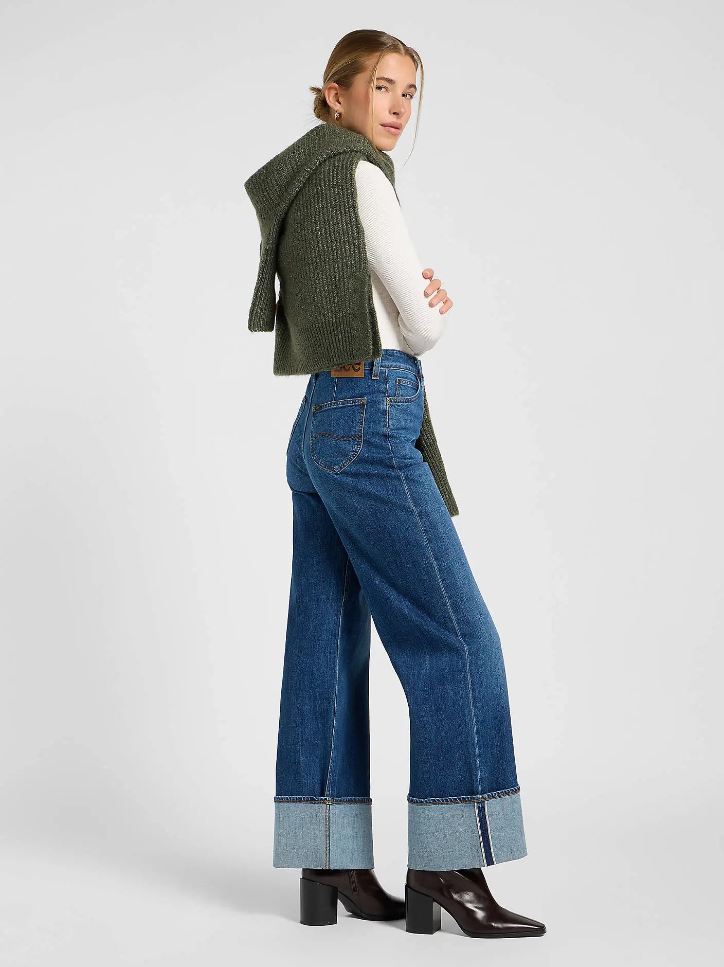 Damskie Spodnie Jeansowe Lee Stella Richter 112373599