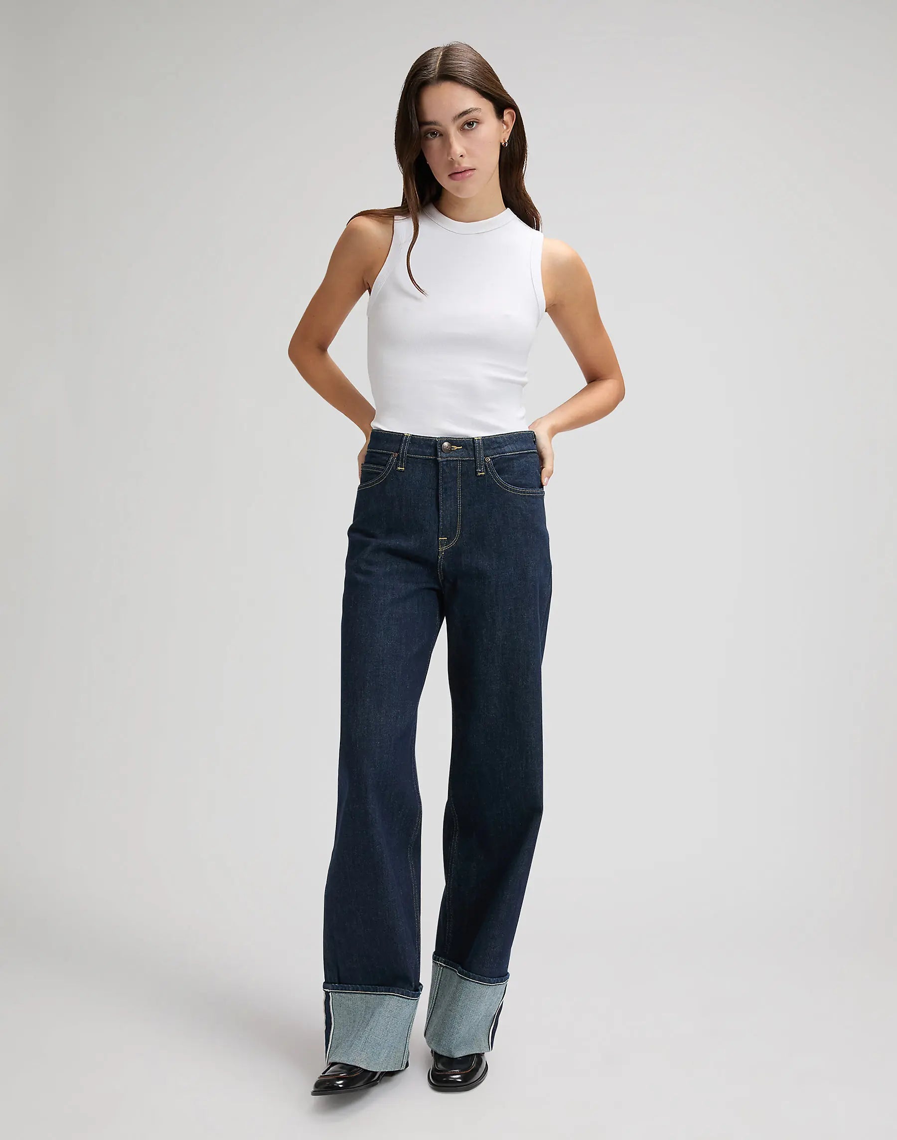 Damskie Spodnie Jeansowe Lee Stella Xion 112376792