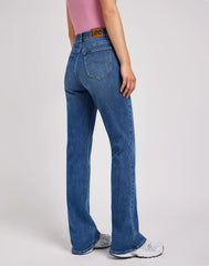 Damskie Spodnie Lee ULC Bootcut Indigo Facet 112350782
