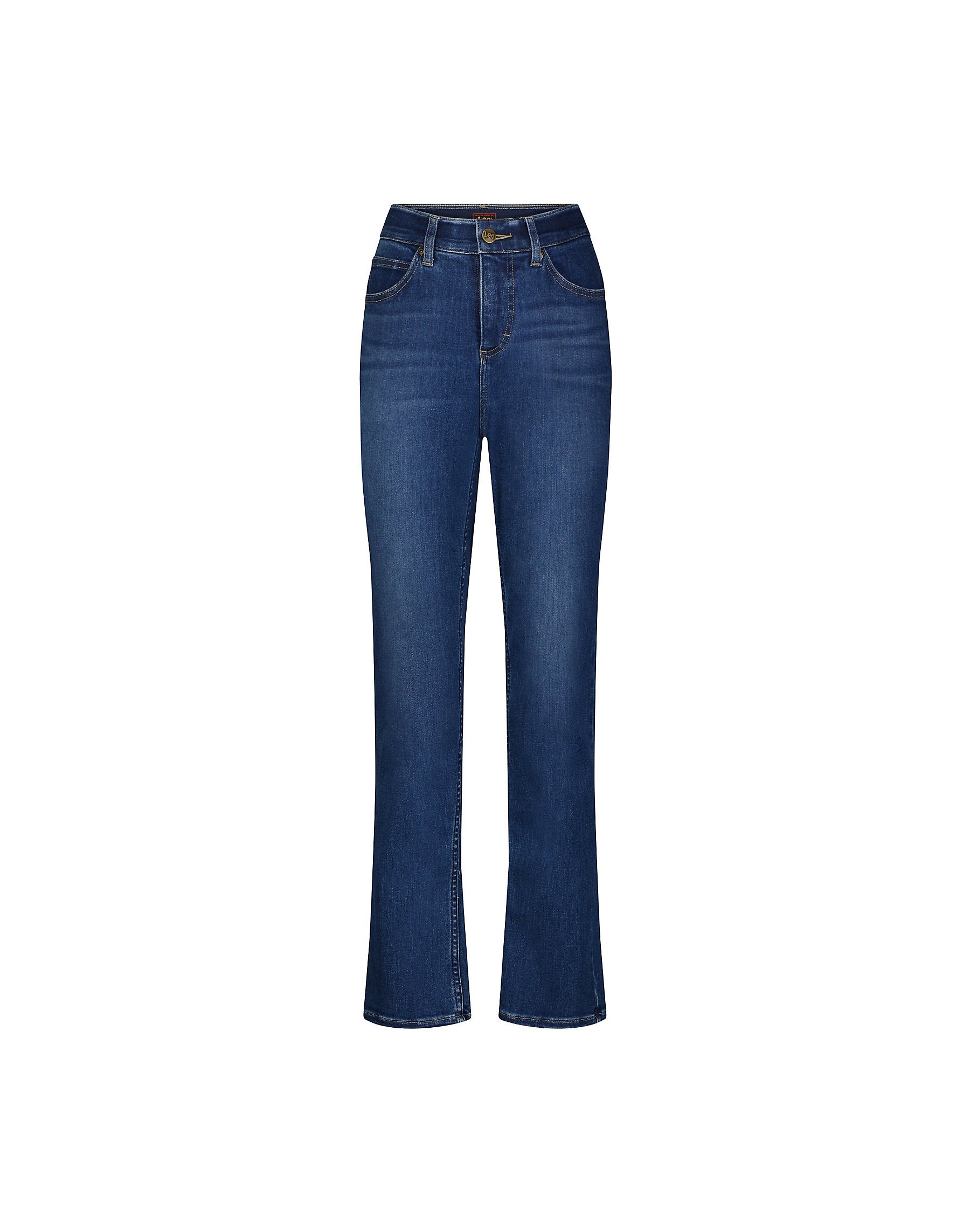 DAMSKIE SPODNIE LEE ULC STRAIGHT COBALT SHEEN 112350786
