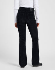 Damskie Spodnie Materiałowe Lee Breese Boot Black 112370934