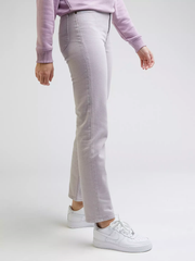 DAMSKIE SPODNIE MATERIAŁOWE LEE CAROL DEEP FOG 112330552