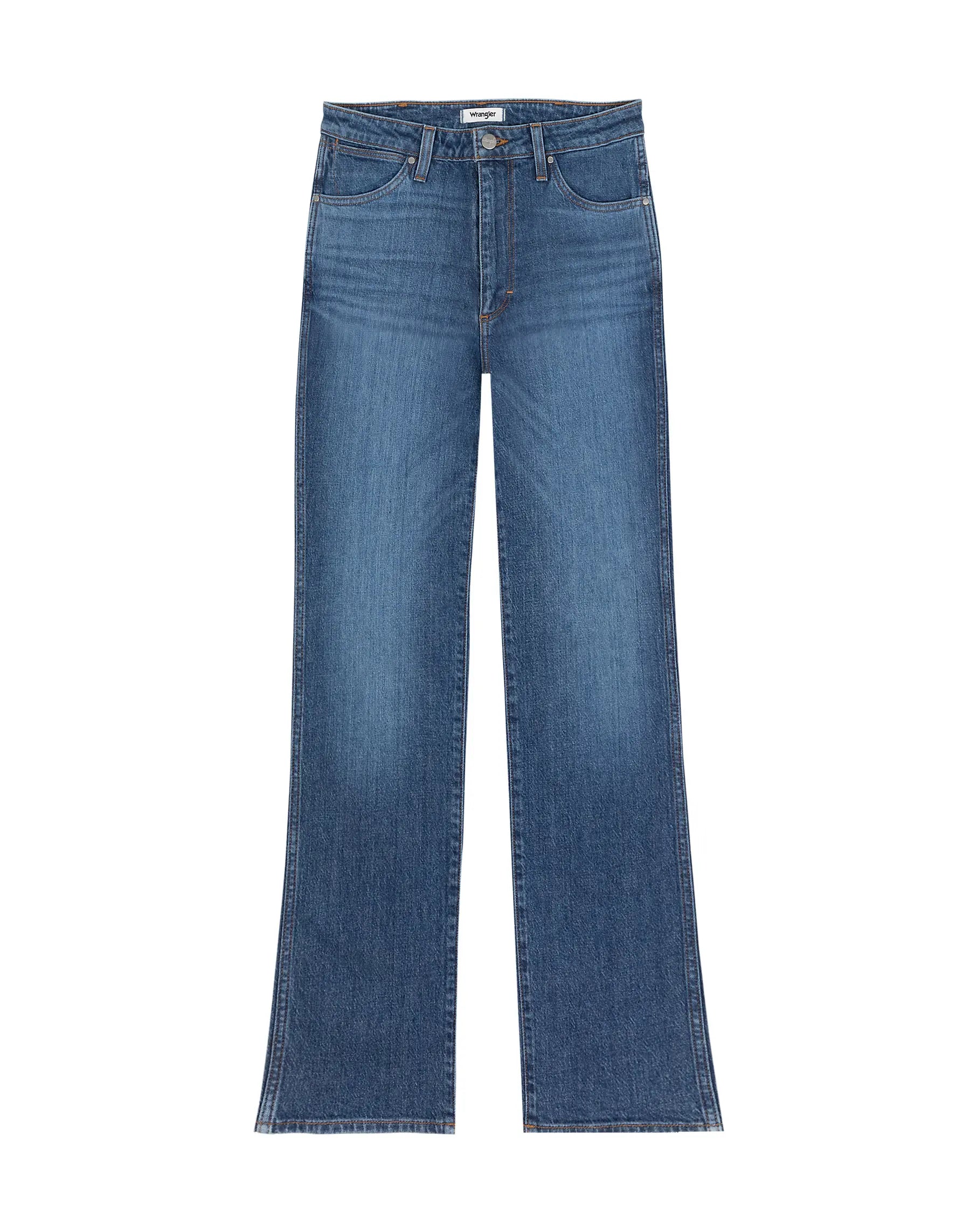 DAMSKIE SPODNIE WRANGLER BOOTCUT RENEGADE 112328896