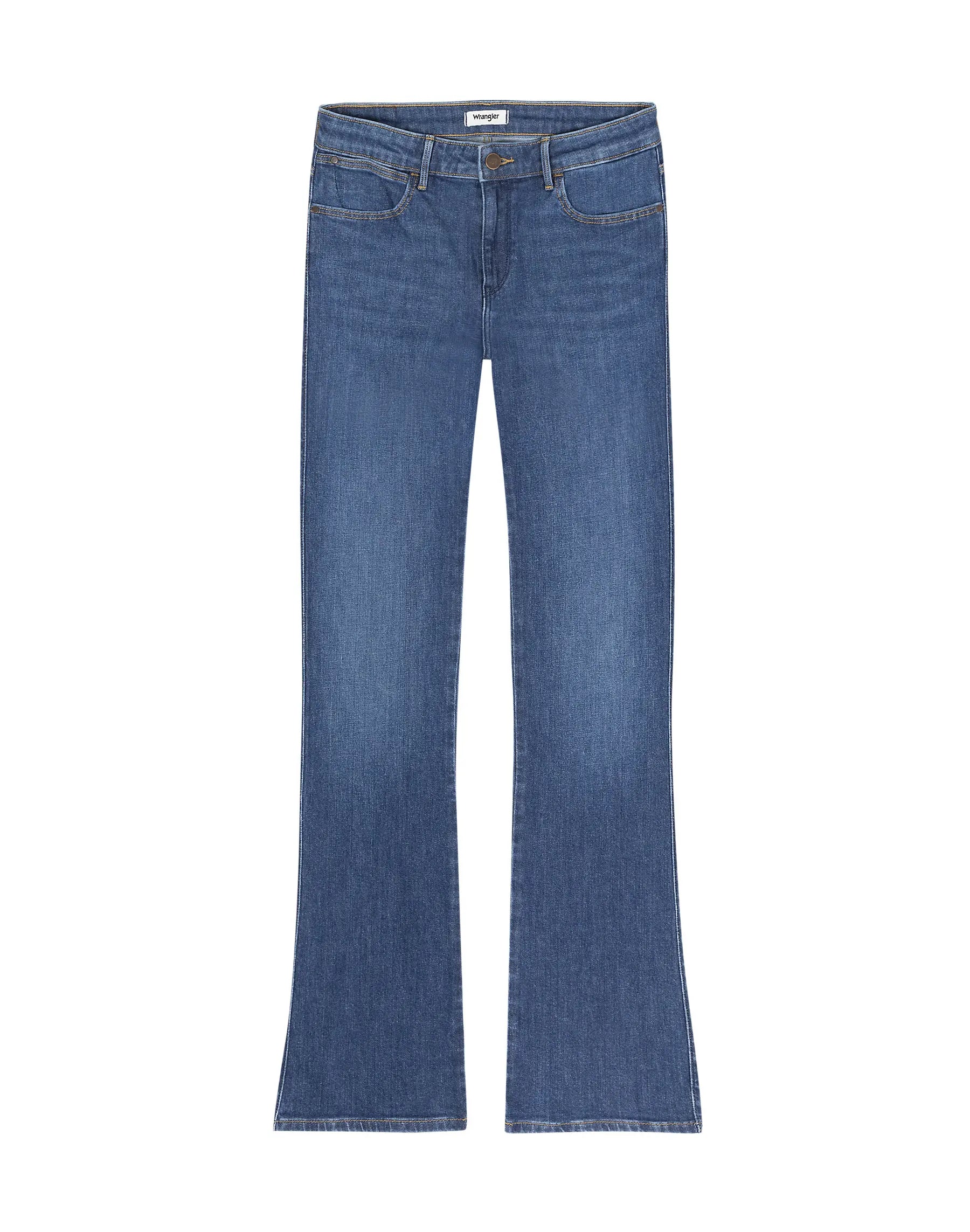 DAMSKIE SPODNIE WRANGLER BOOTCUT RITA 112342859