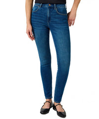 Damskie Spodnie Wrangler High Skinny Vintage Worn 112355297