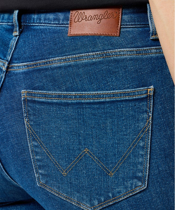 Damskie Spodnie Wrangler High Skinny Vintage Worn 112355297