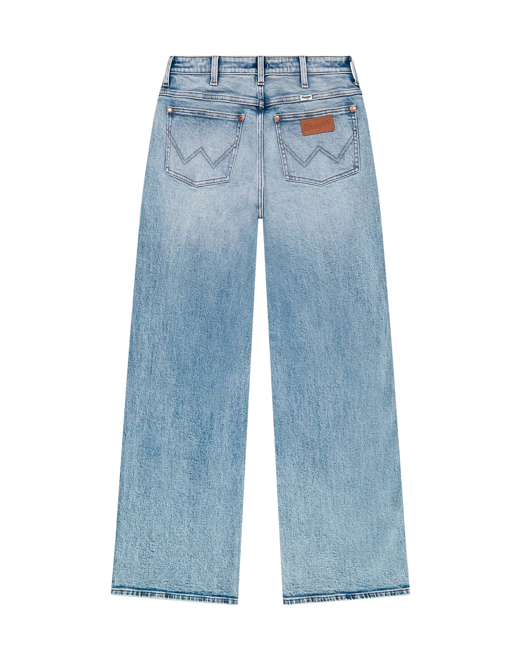 Damskie Spodnie Jeansowe Wrangler Loose Straight Blissful 112378205