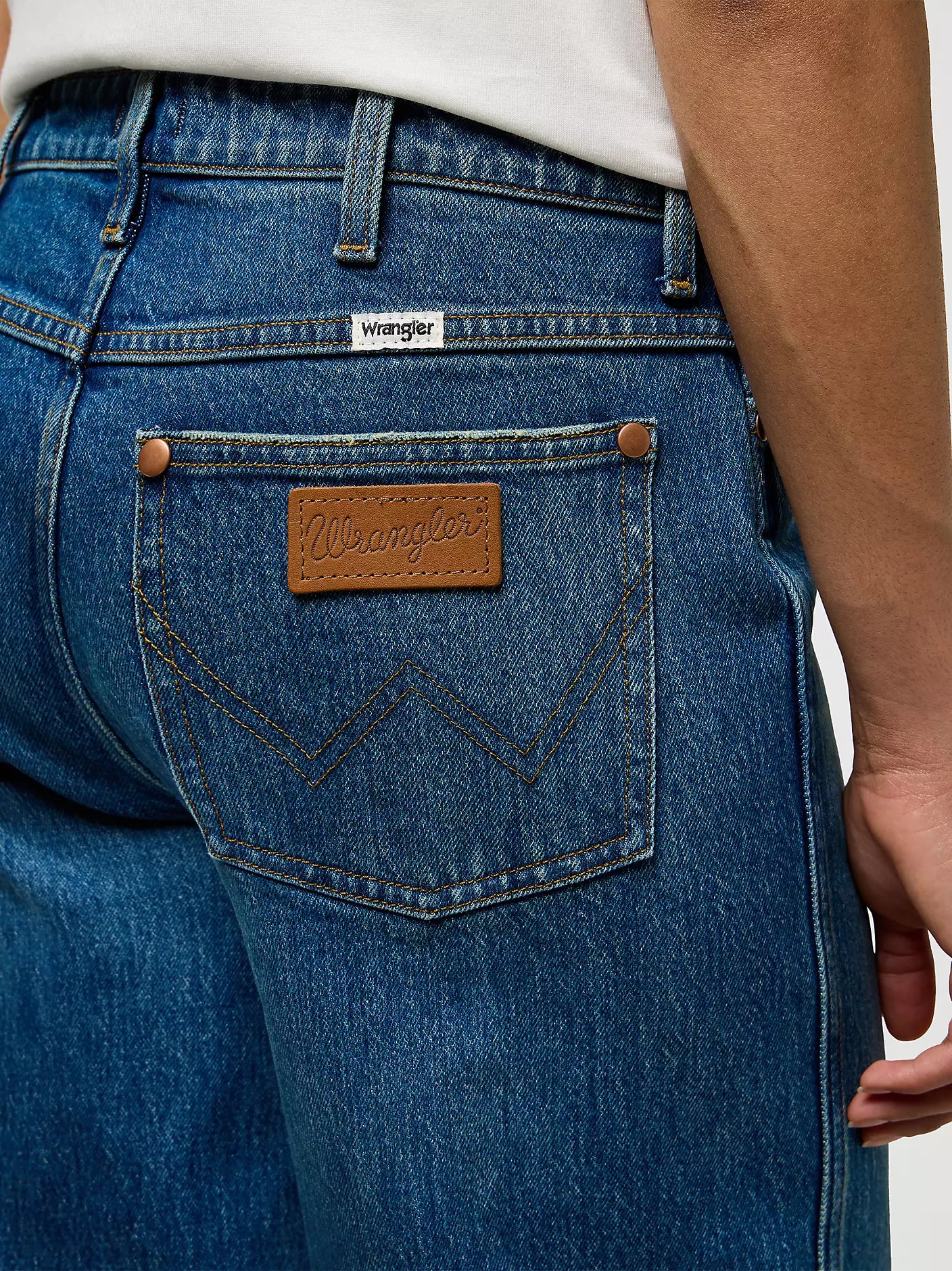 Damskie Spodnie Wrangler Loose Straight Yosemite 112371184