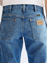 Damskie Spodnie Jeansowe Wrangler Low Rise Cowboy Jean Lasso Lagoo 112371112