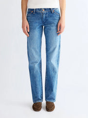 Damskie Spodnie Jeansowe Wrangler Low Rise Cowboy Jean Lasso Lagoo 112371112