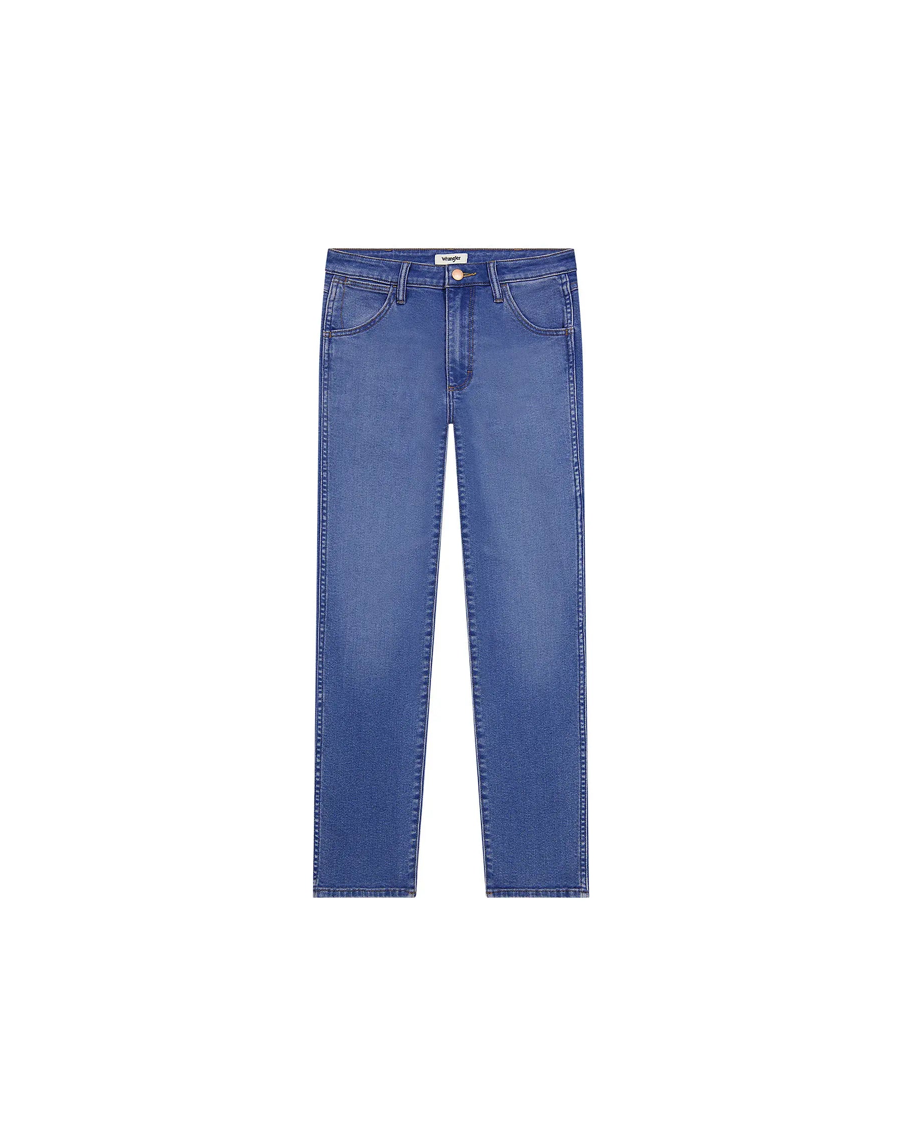Damskie Spodnie Wrangler Piper Limitless Blue 112364736