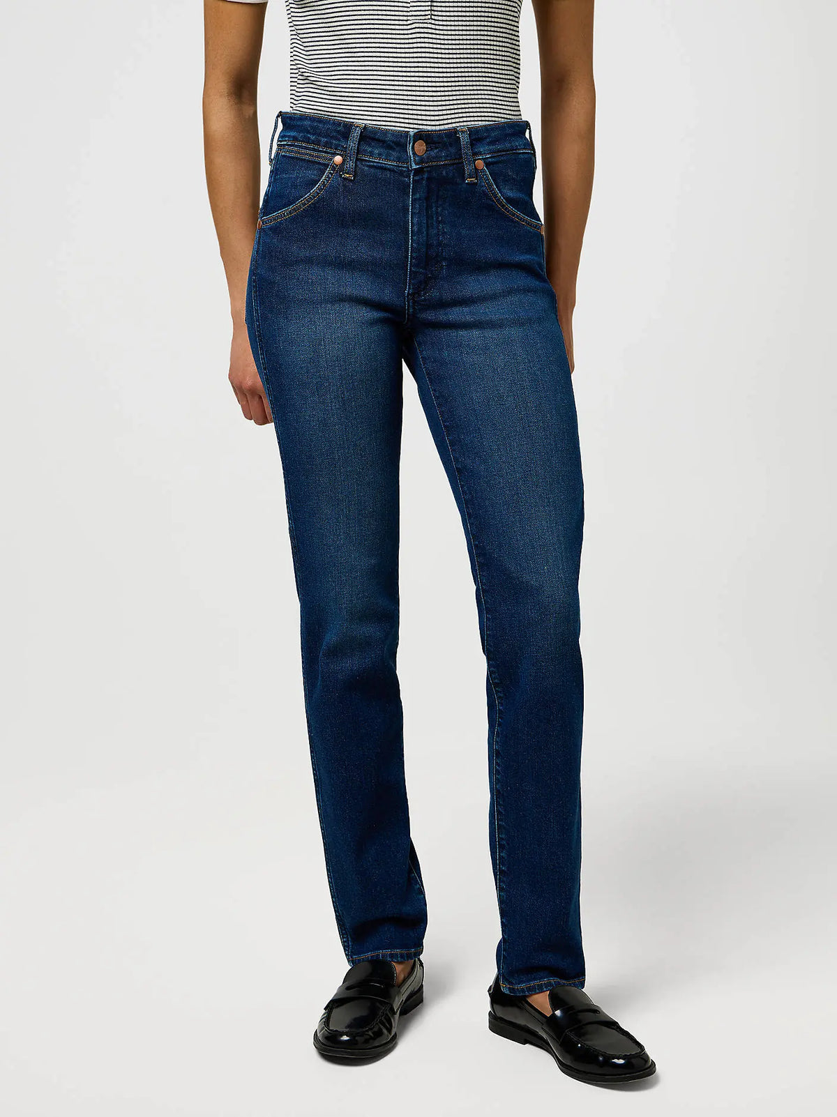 DAMSKIE SPODNIE WRANGLER PIPER POSH PARADE 112372998
