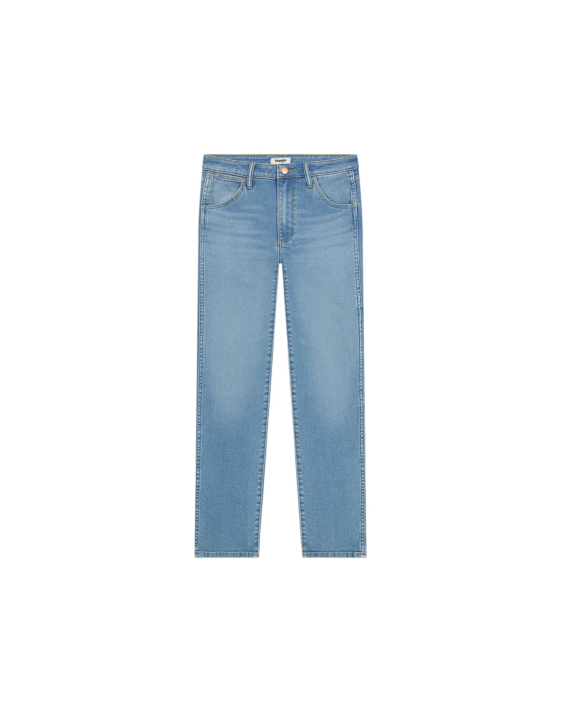 DAMSKIE SPODNIE WRANGLER PIPER SUNLIT SANDS 112362961