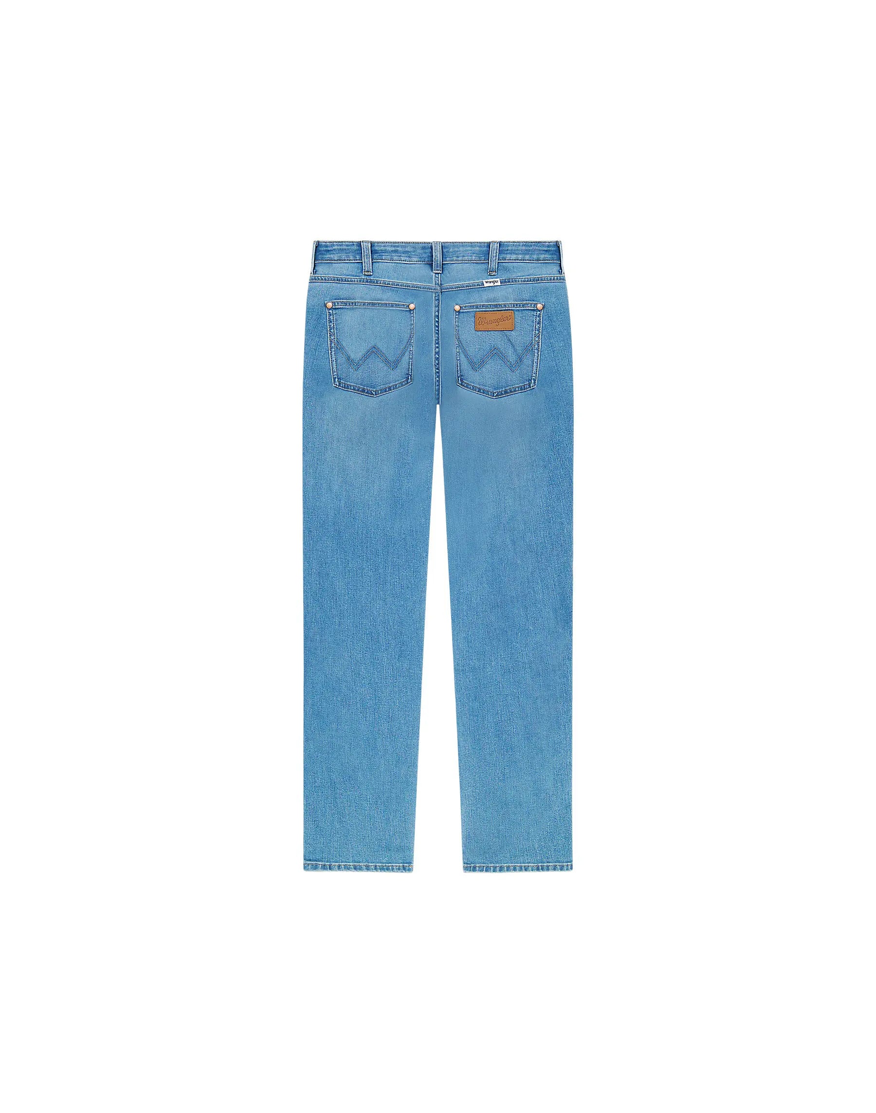 Damskie Spodnie Jeansowe Wrangler Piper Velvet Sky 112364511