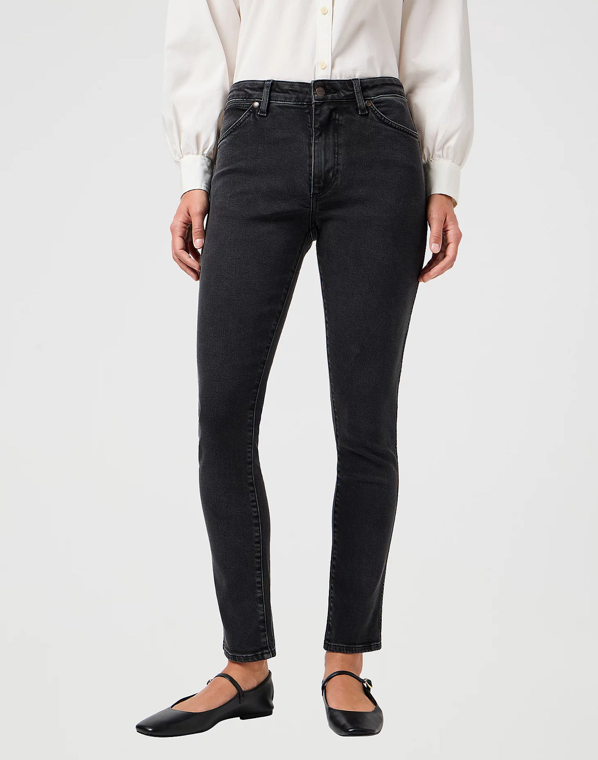 Damskie Spodnie Wrangler Sienna Sultry Blackout 112362640