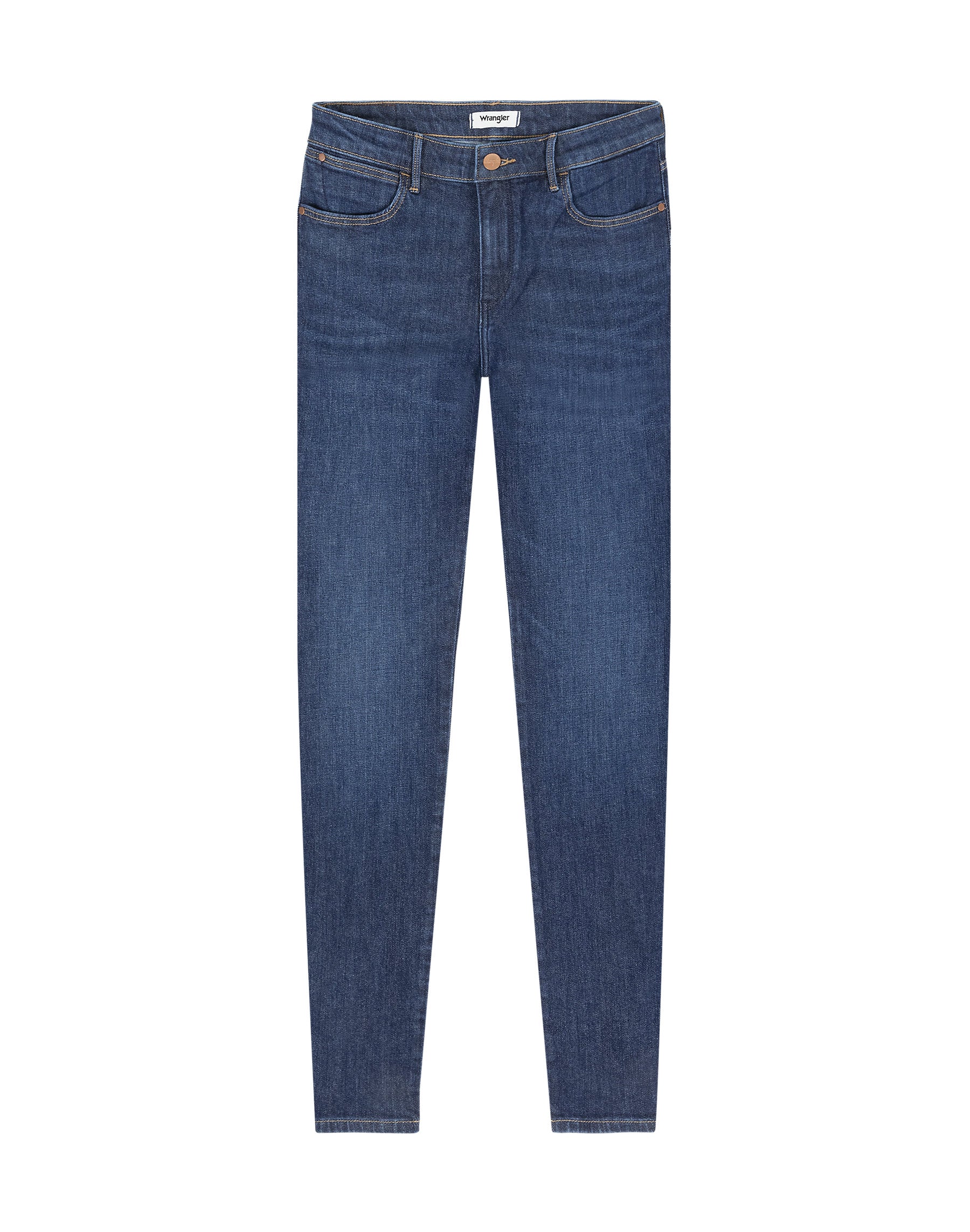 Damskie Spodnie Wrangler Skinny Dora 112342776