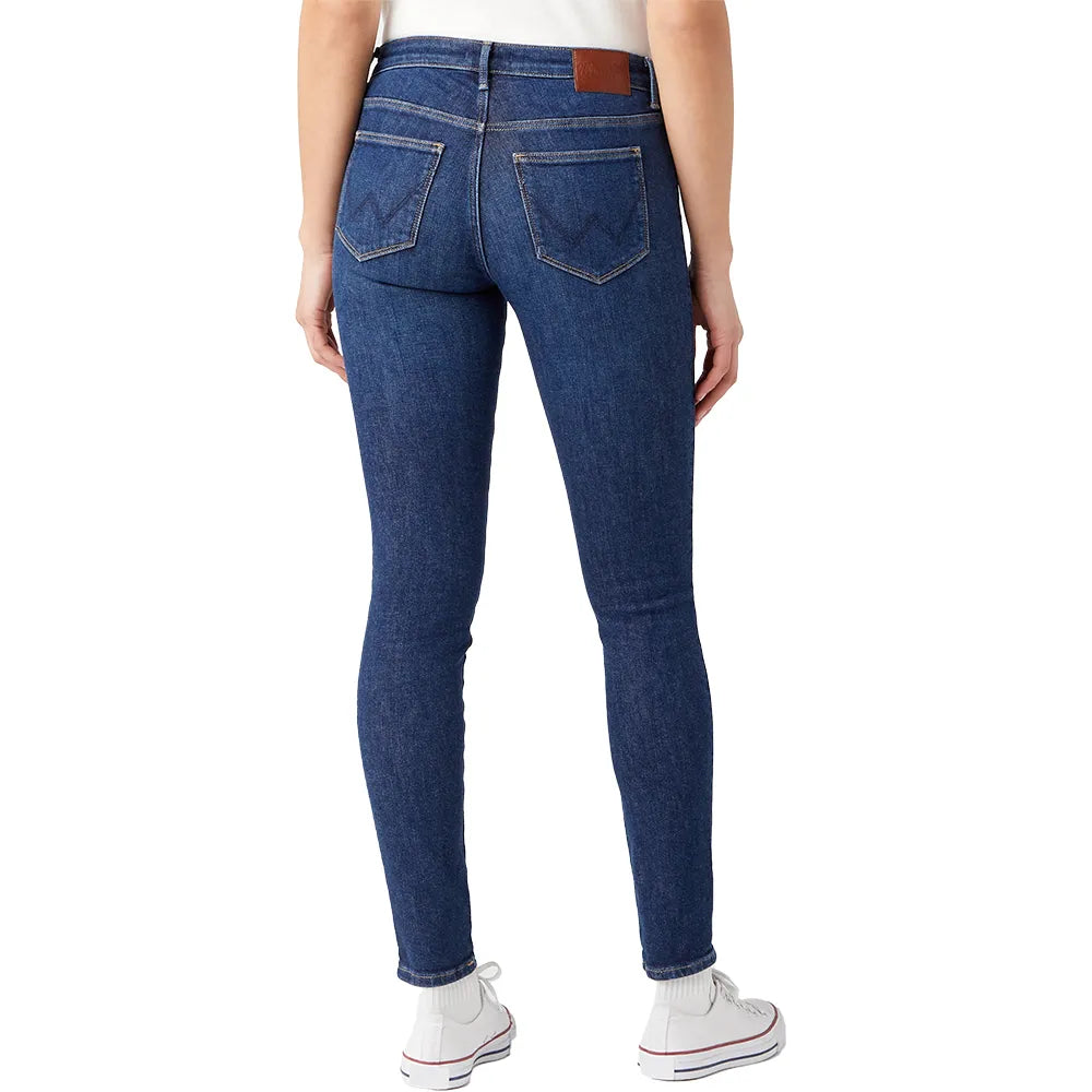 Damskie Spodnie Wrangler Skinny Dora 112342776