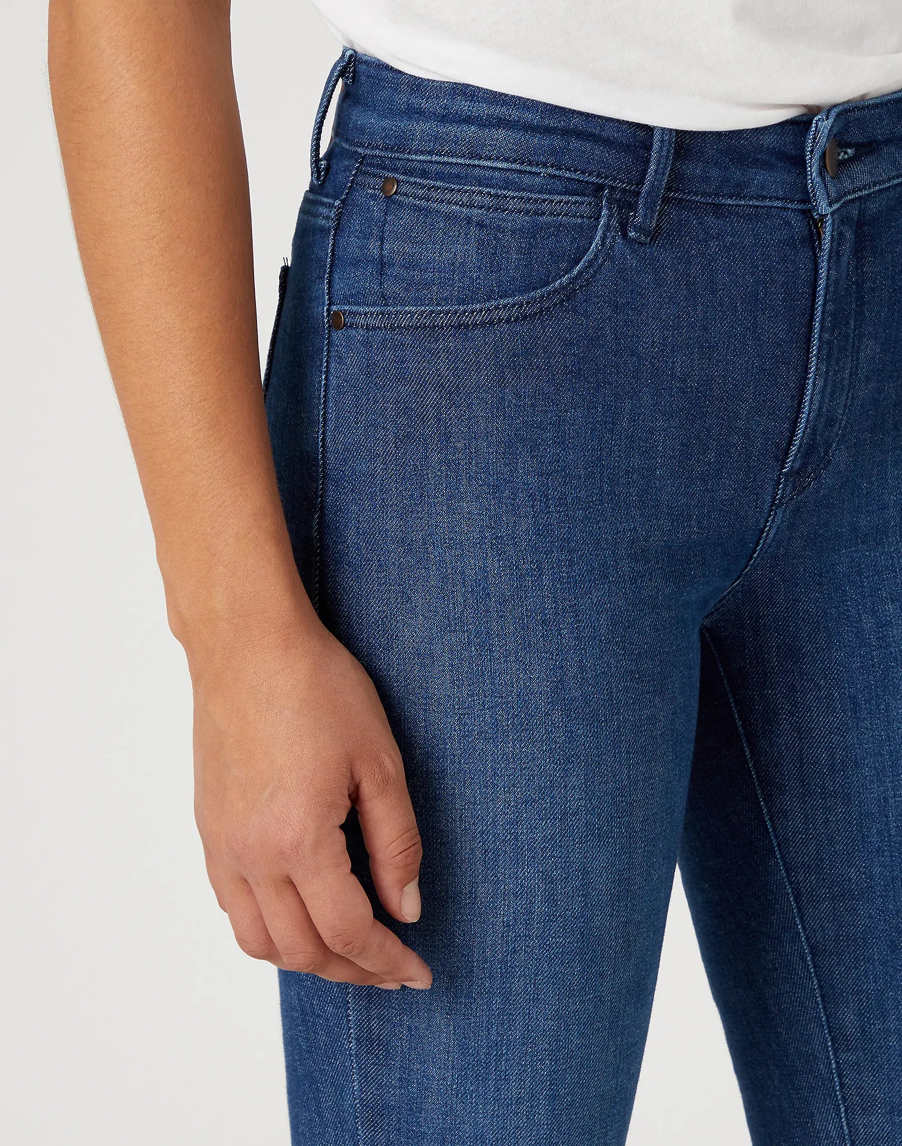 Damskie Spodnie Wrangler Skinny Good Life 112144781