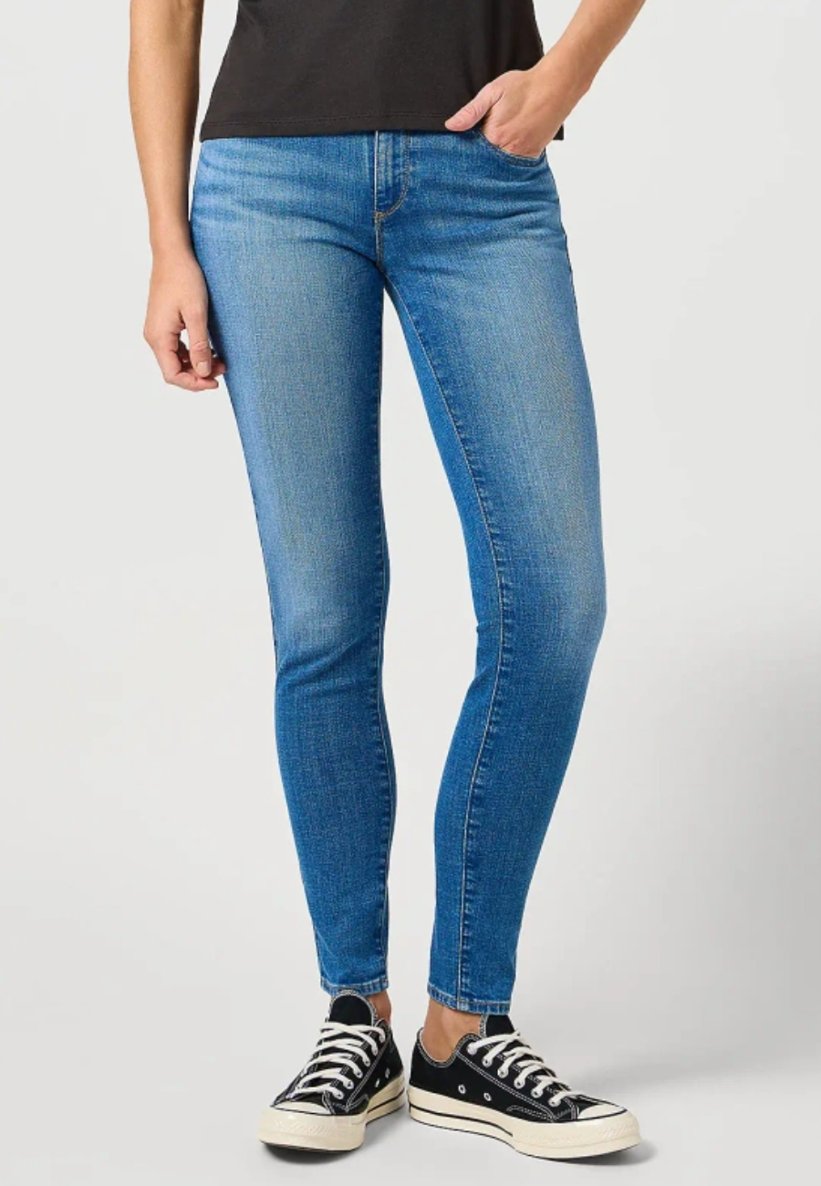 DAMSKIE SPODNIE WRANGLER SKINNY WHISPERING WAVES 112362298