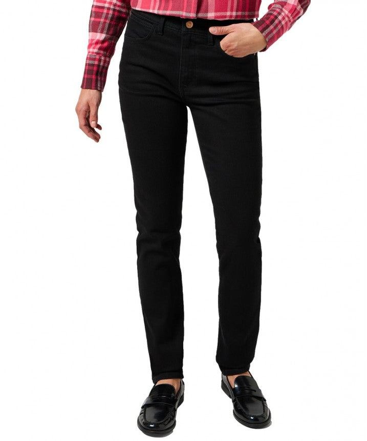 DAMSKIE SPODNIE WRANGLER SLIM NOIR 112356560