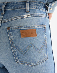 DAMSKIE SPODNIE WRANGLER STRAIGHT AMERICAN BLUE 112378174