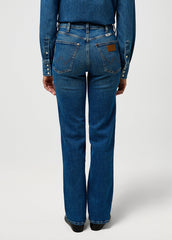 DAMSKIE SPODNIE WRANGLER STRAIGHT COWBOY CREST 112371166