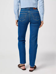 DAMSKIE SPODNIE WRANGLER STRAIGHT GENUINE WEAR 112362631