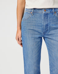 Damskie Spodnie Wrangler Sunset Baby Blue 112362617