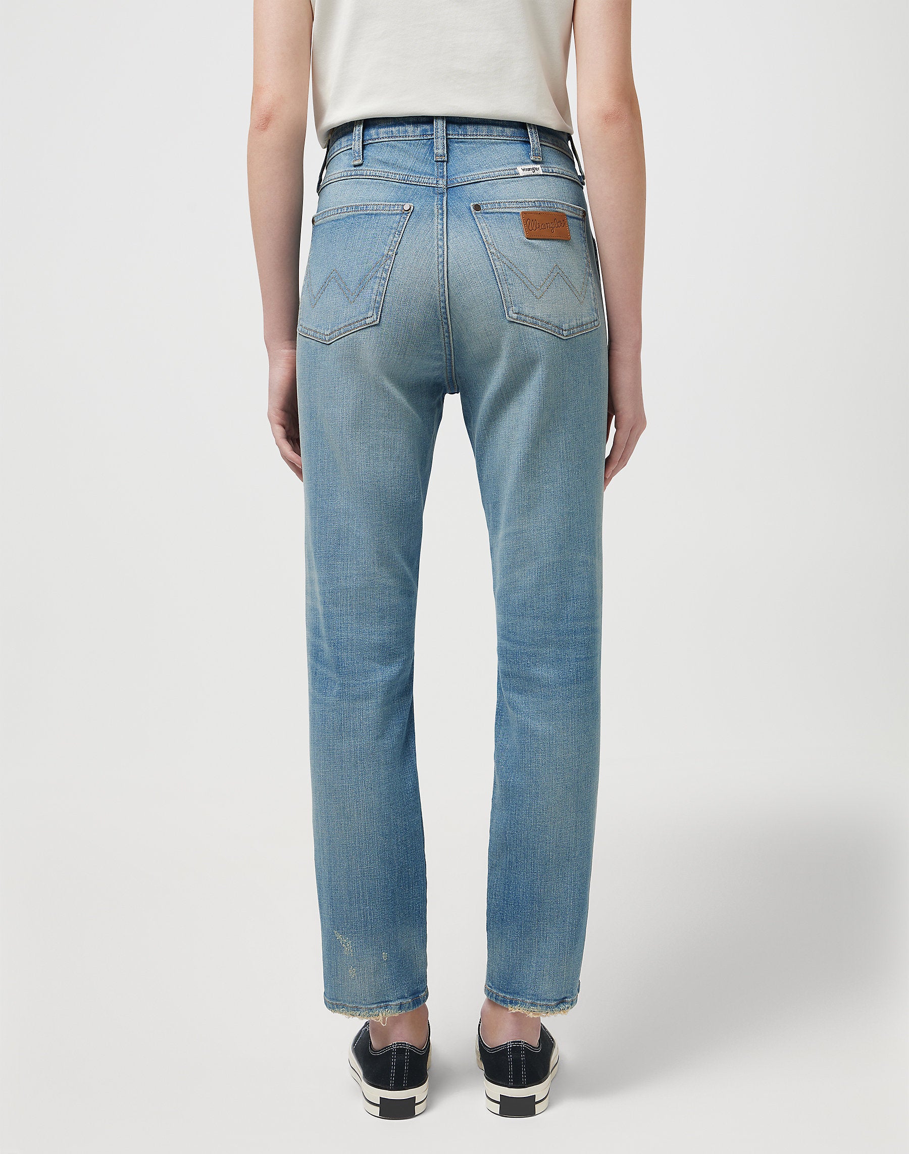Damskie Spodnie Wrangler Walker Filthy Blues 112351033