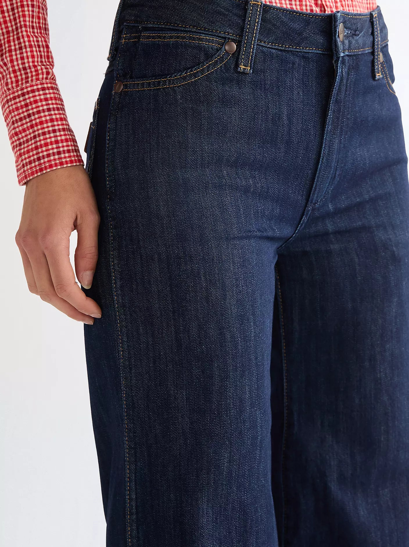 Damskie Spodnie Jeansowe Wrangler World Wide Denim Galaxy 112378172