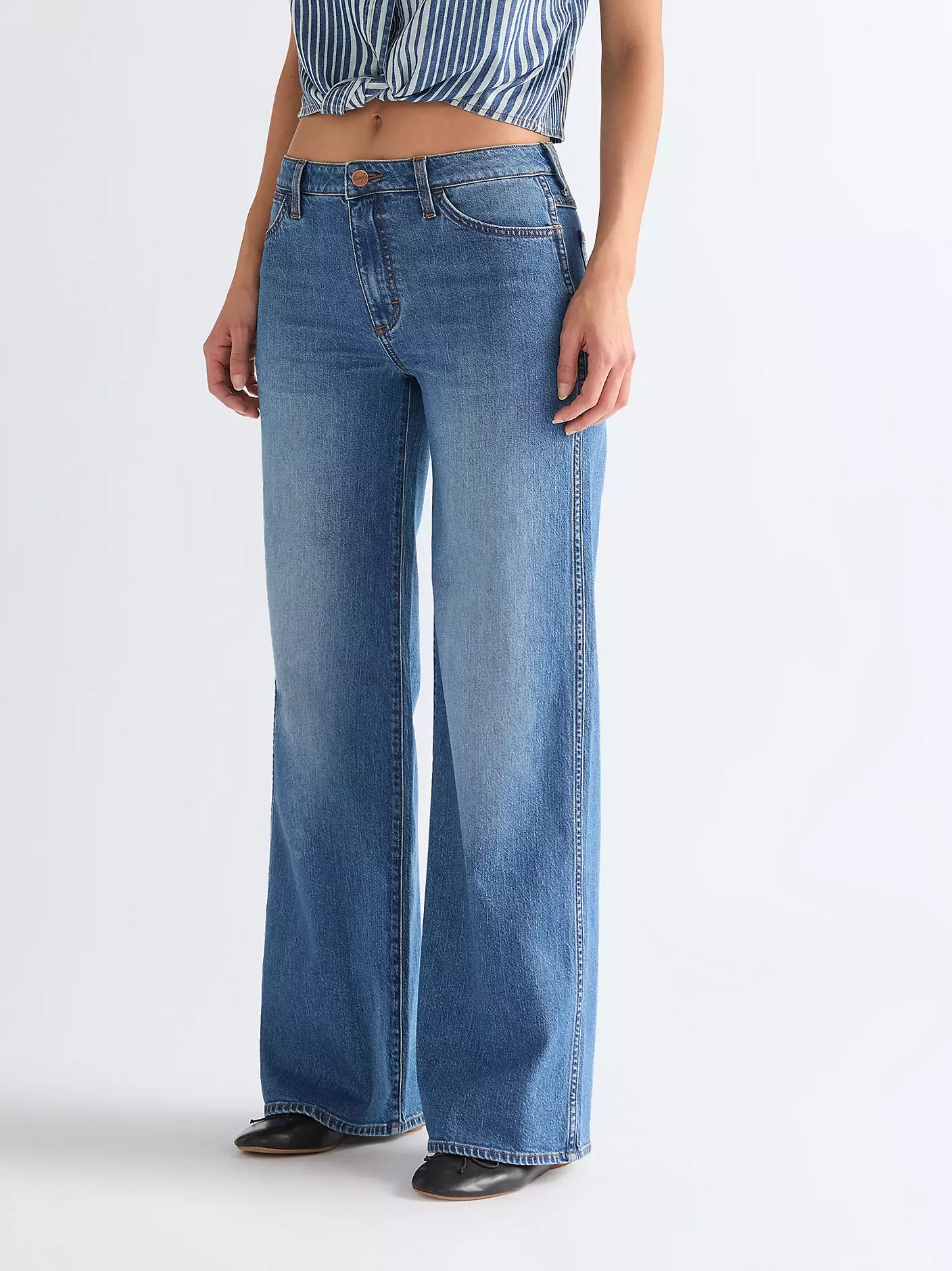 DAMSKIE SPODNIE WRANGLER WORLD WIDE PAOLA 112378269