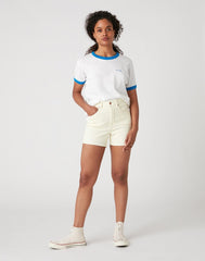 DAMSKIE SZORTY WRANGLER MOM SHORT YELLOWSTONE W22D-MH-29S 112127798