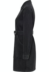 Damska Sukienka Mini Jeansowa Mustang Style Alba Denim Dress Denim Black 1014576 4000 841