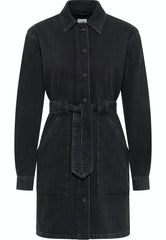 Damska Sukienka Mini Jeansowa Mustang Style Alba Denim Dress Denim Black 1014576 4000 841