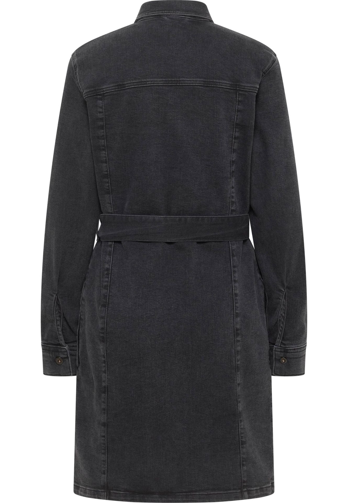 Damska Sukienka Mini Mustang Style Elmira Dress Denim Black 1015588 4000 802