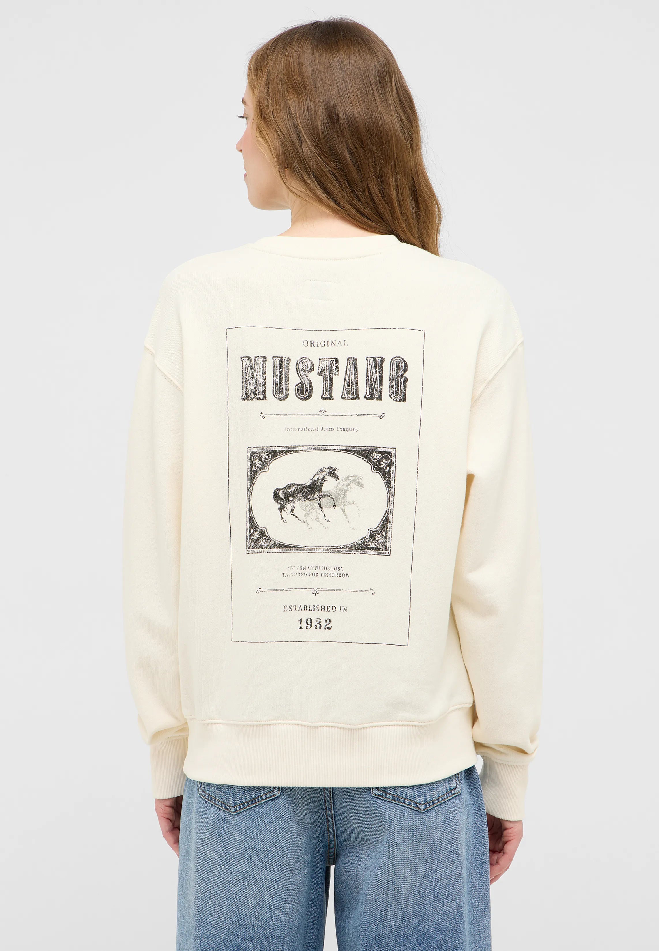 Damska bluza nierozpinana Mustang Style Aberdeen Whisper White 1016768 2013