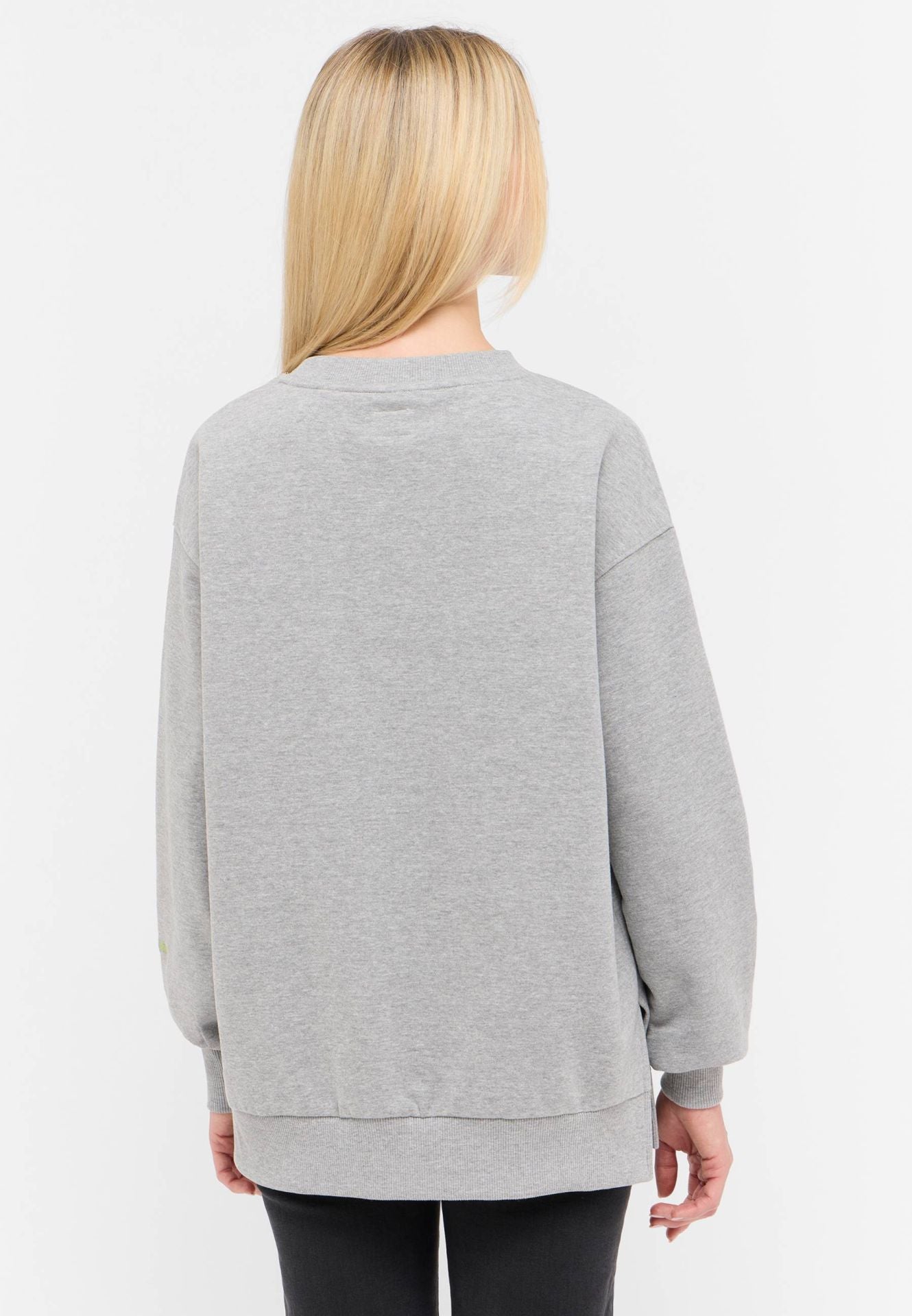 Damska Bluza Nierozpinana Mustang Style Kimberly Mid Grey Mélange 1015949 4140