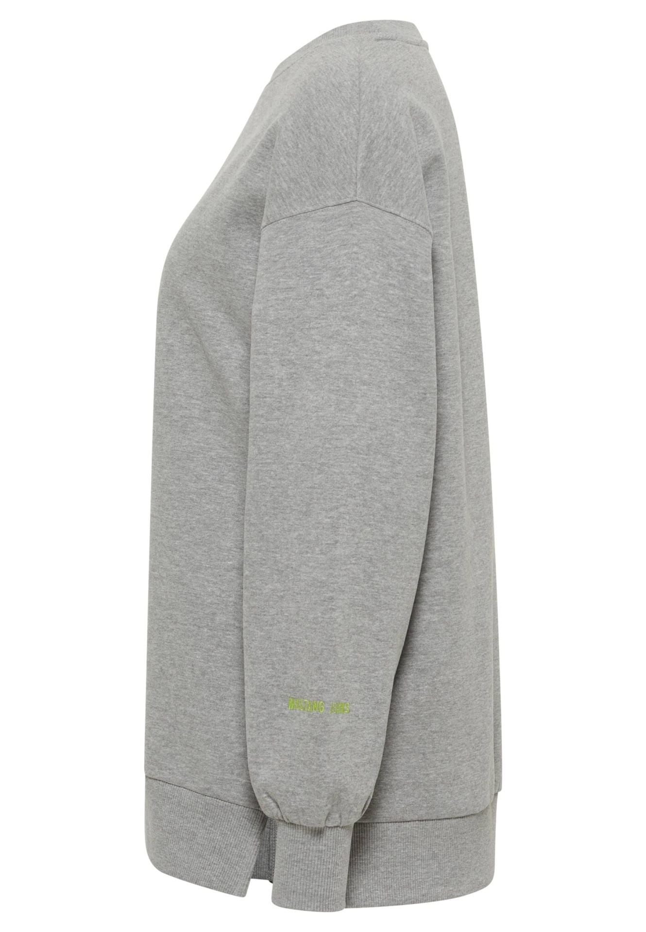 Damska Bluza Nierozpinana Mustang Style Kimberly Mid Grey Mélange 1015949 4140