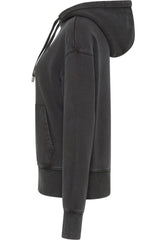 Damska bluza z kapturem MUSTANG Margo Jet Black 1015471 4188