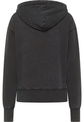 Damska bluza z kapturem MUSTANG Margo Jet Black 1015471 4188