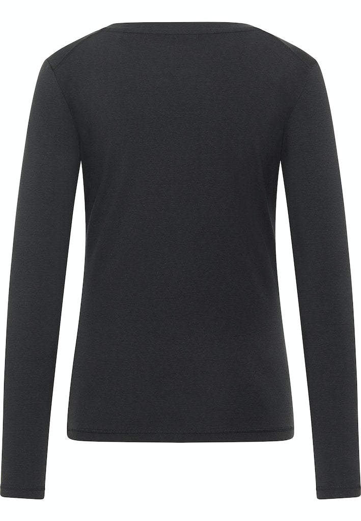 Damski Longsleeve Mustang Style Anna C Tee Moonless Night 1014491 4137