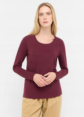 Damski Longsleeve Mustang Style Anne C Basic Port Royale 1015770 7193
