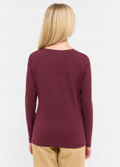 Damski Longsleeve Mustang Style Anne C Basic Port Royale 1015770 7193
