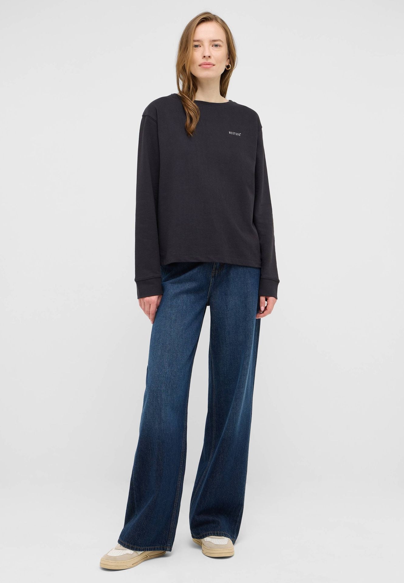 Damski Longsleeve Mustang Style Roseville Black Beauty 1016759 4185