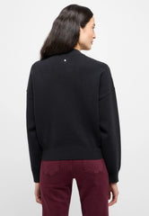 Damski Sweter Mustang Style Donna Jet Black 1015406 4188