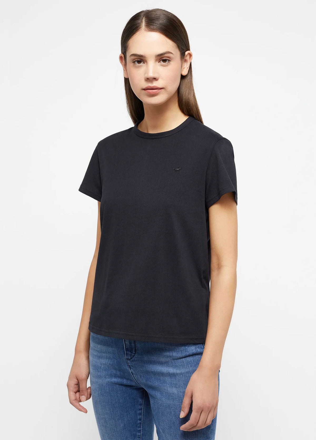 Damski T-Shirt Mustang Style Ada Black 1013929 4142