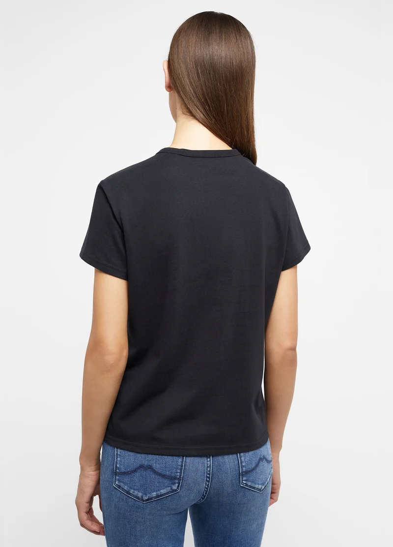 Damski T-Shirt Mustang Style Ada Black 1013929 4142