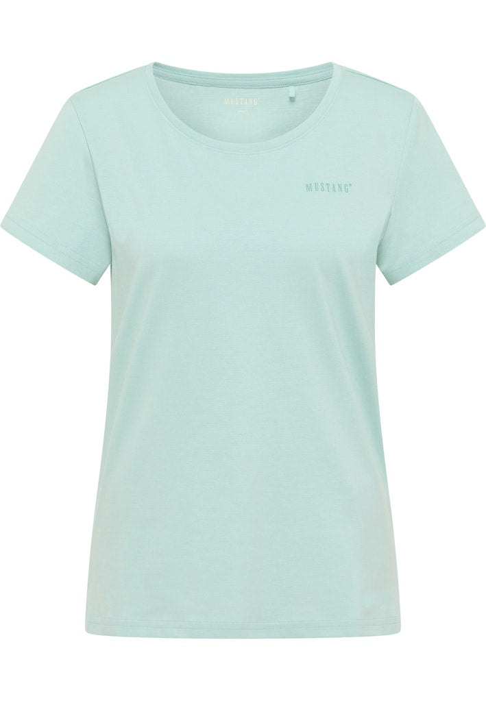 Damski T-Shirt Mustang Style Alma Blue Haze 1016511 5069