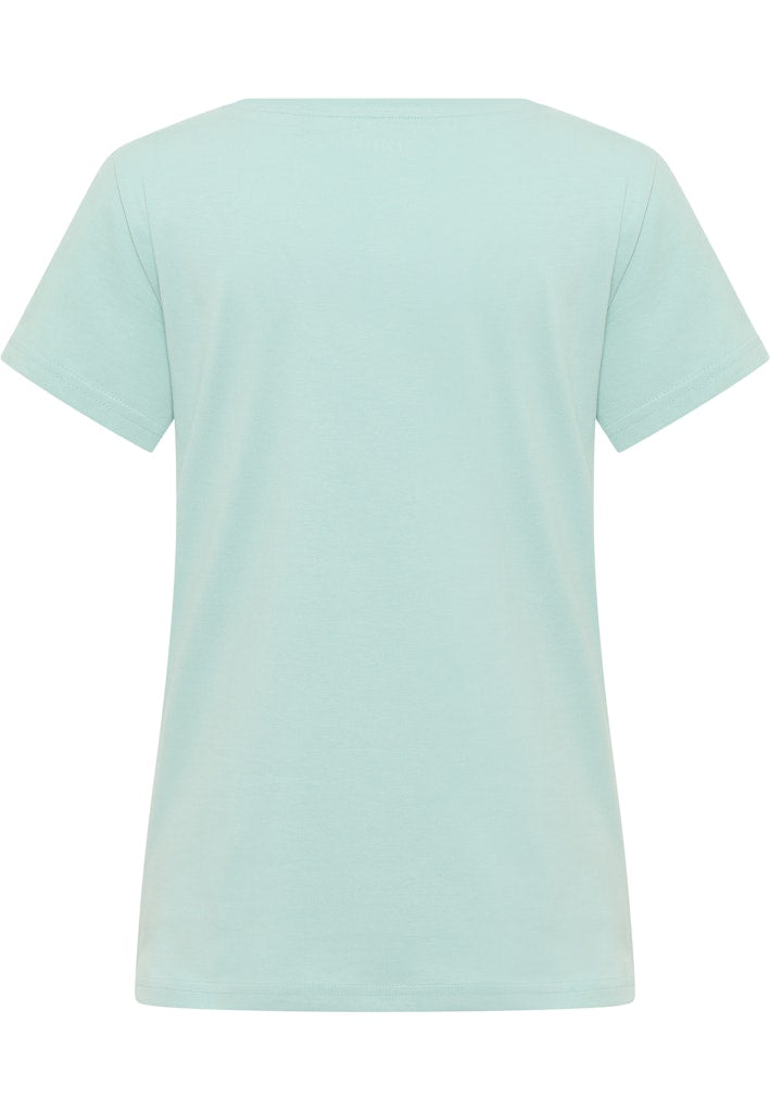Damski T-Shirt Mustang Style Alma Blue Haze 1016511 5069