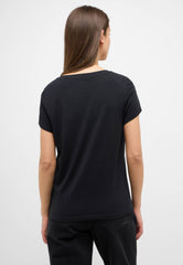 Damski T-Shirt Mustang Style Alma Jet Black 1015459 4188